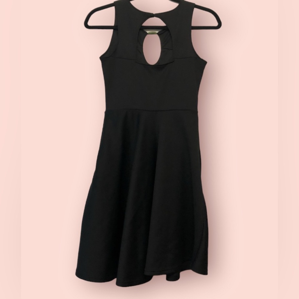 Nicki Minaj Black Fit and Flare Dress